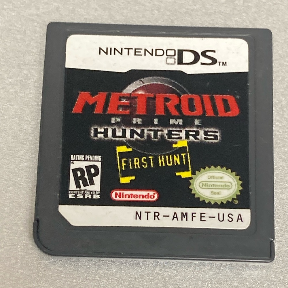 Nintendo DS Metroid Prime First Hunt  Cartridge